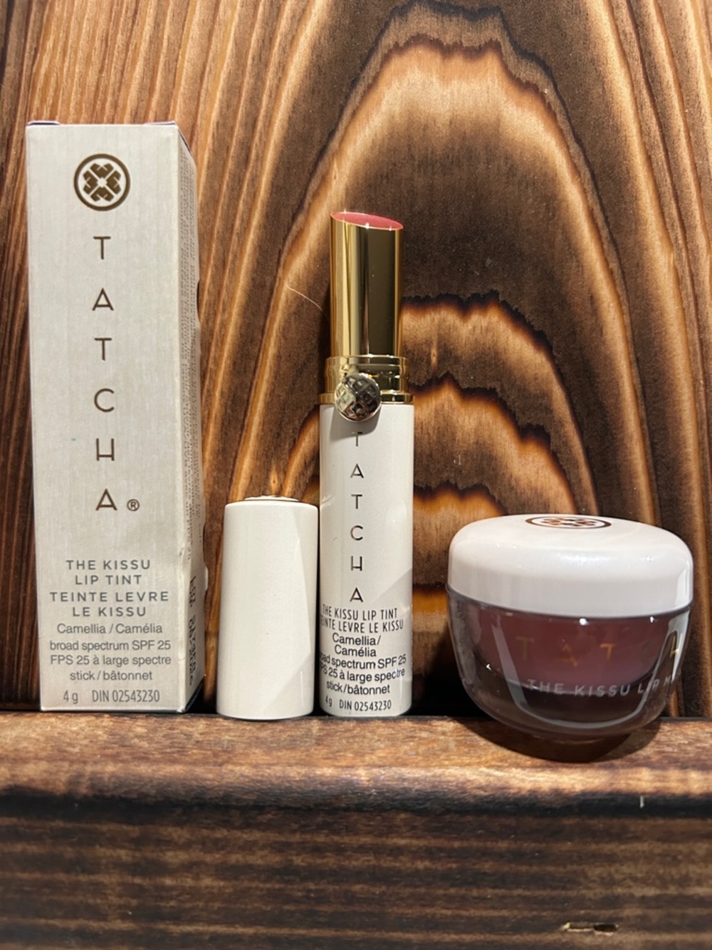 Tatcha The Kissu Lip Tint — Soft Coral Pink